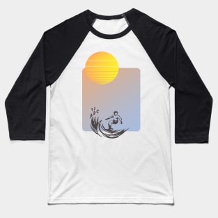 Surfer Baseball T-Shirt